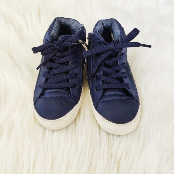 New Zara toddler zipper hi top sneakers - Picture 4 of 5